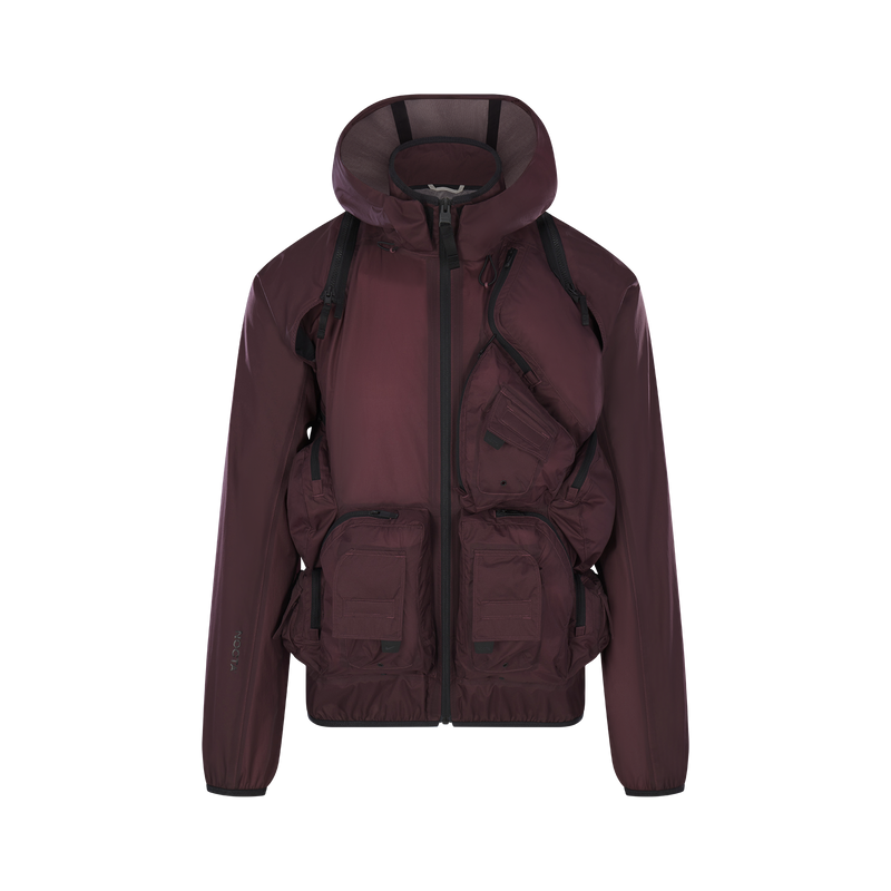 DEEP POCKETS NYLON TECH JACKET