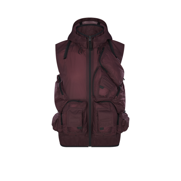 DEEP POCKETS NYLON TECH JACKET