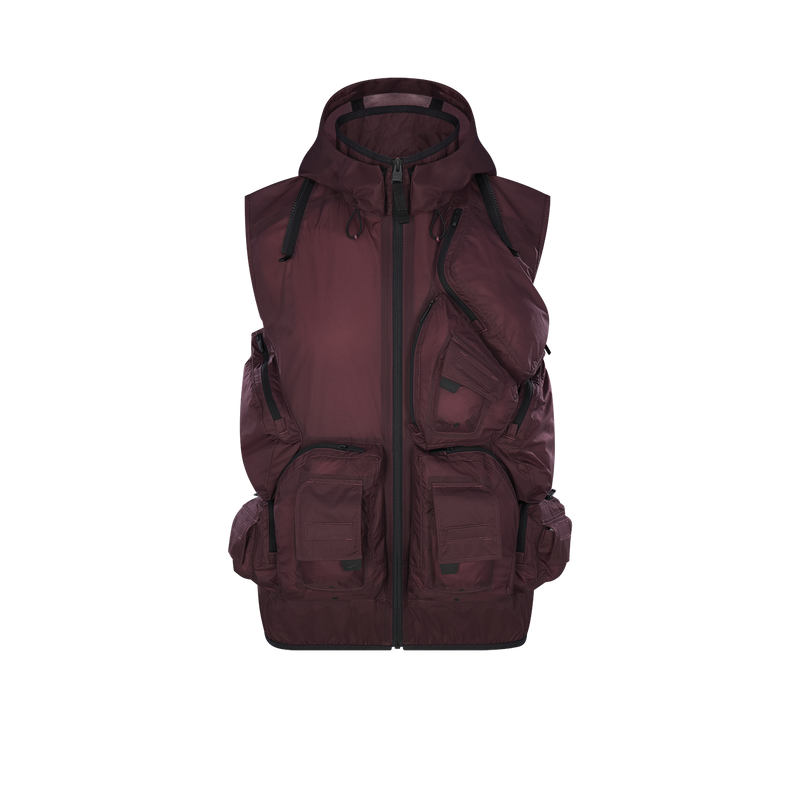 DEEP POCKETS NYLON TECH JACKET